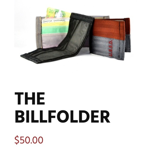 U.S.E.D. Other - U.S.E.D. unisex seatbelt wallet